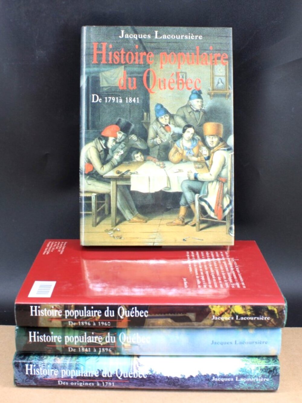 Lot 4 Livres Jacques Lacoursière - Histoire Populaire Du Québec French
